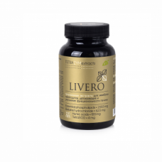 ЛИВЕРО, LIVERO, тетразимные экстракты, для  улучшения функциональности печени, 120 капсул на 1 курс